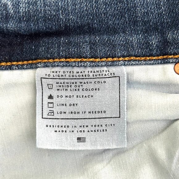 AYR The Pop High-Rise Straight Leg Crop in Icon Wash Size 32 Short - Picture 8 of 11